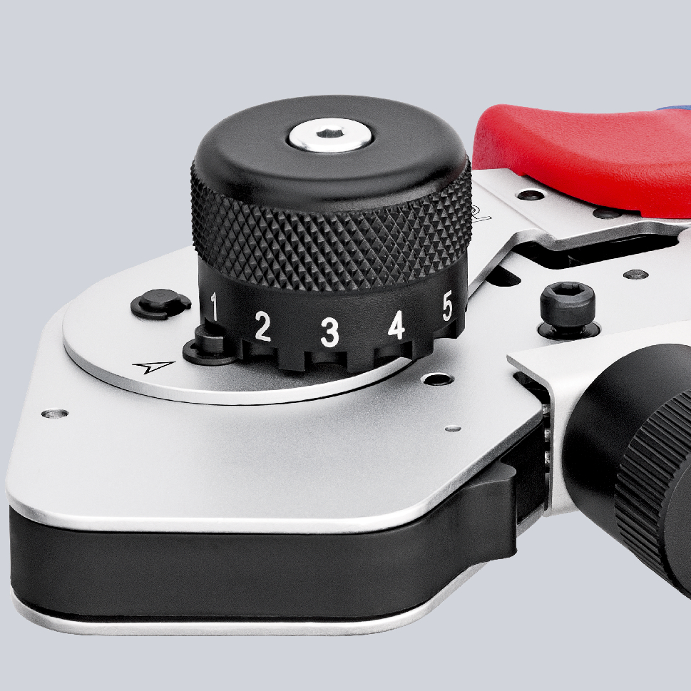 Pince a sertir 4 points contacts tournes KNIPEX - 97 52 63