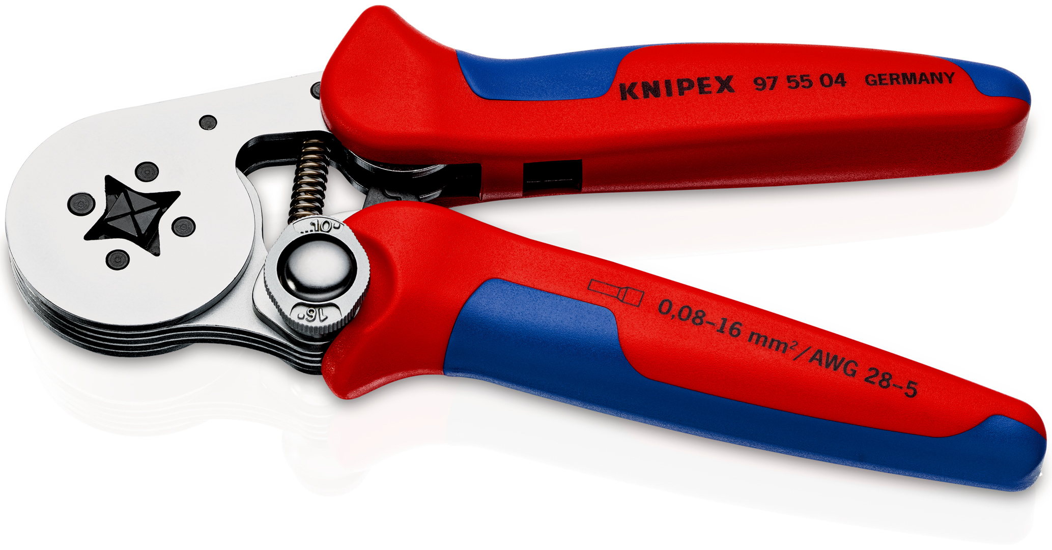 Pince pour embouts 0,06 a 16mm² chromee KNIPEX - 97 55 04