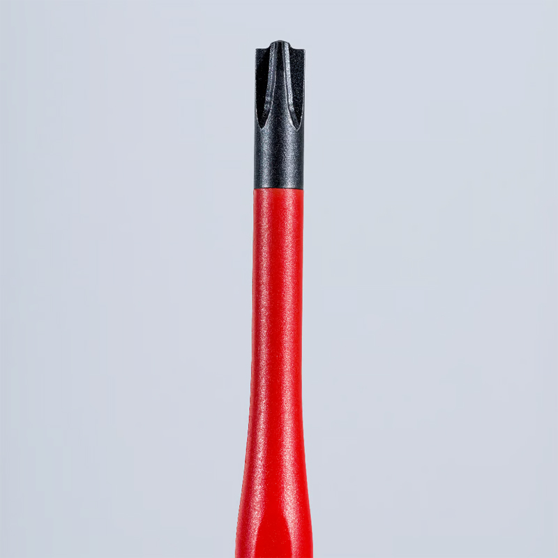 Tournevis Slim PlusMinus cruciforme - PH/S 1 - Isolé 1000V - Longueur lame 80mm KNIPEX - 982401SLS