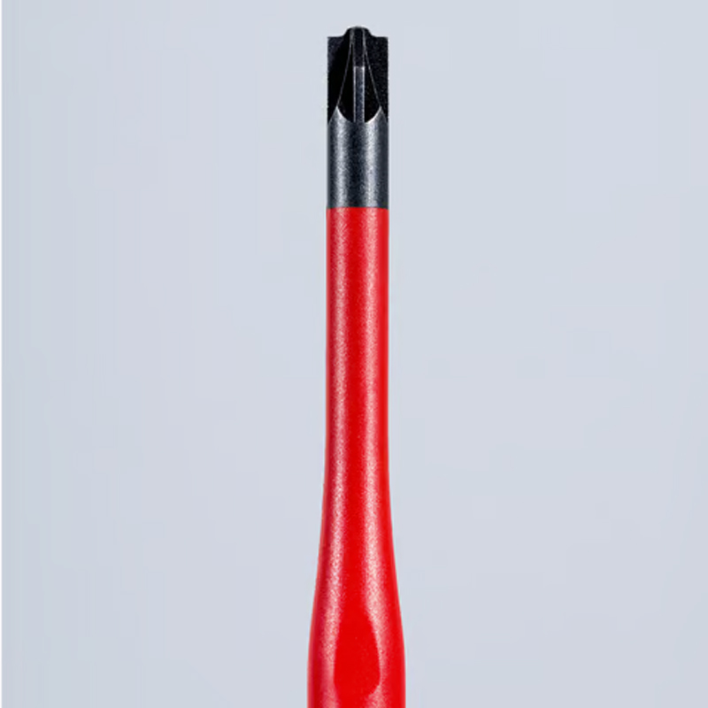 Tournevis (Slim) PlusMinus Pozidriv® - 187 mm, isolé 1000v, SLS - KNIPEX - 98 25 01 SLS