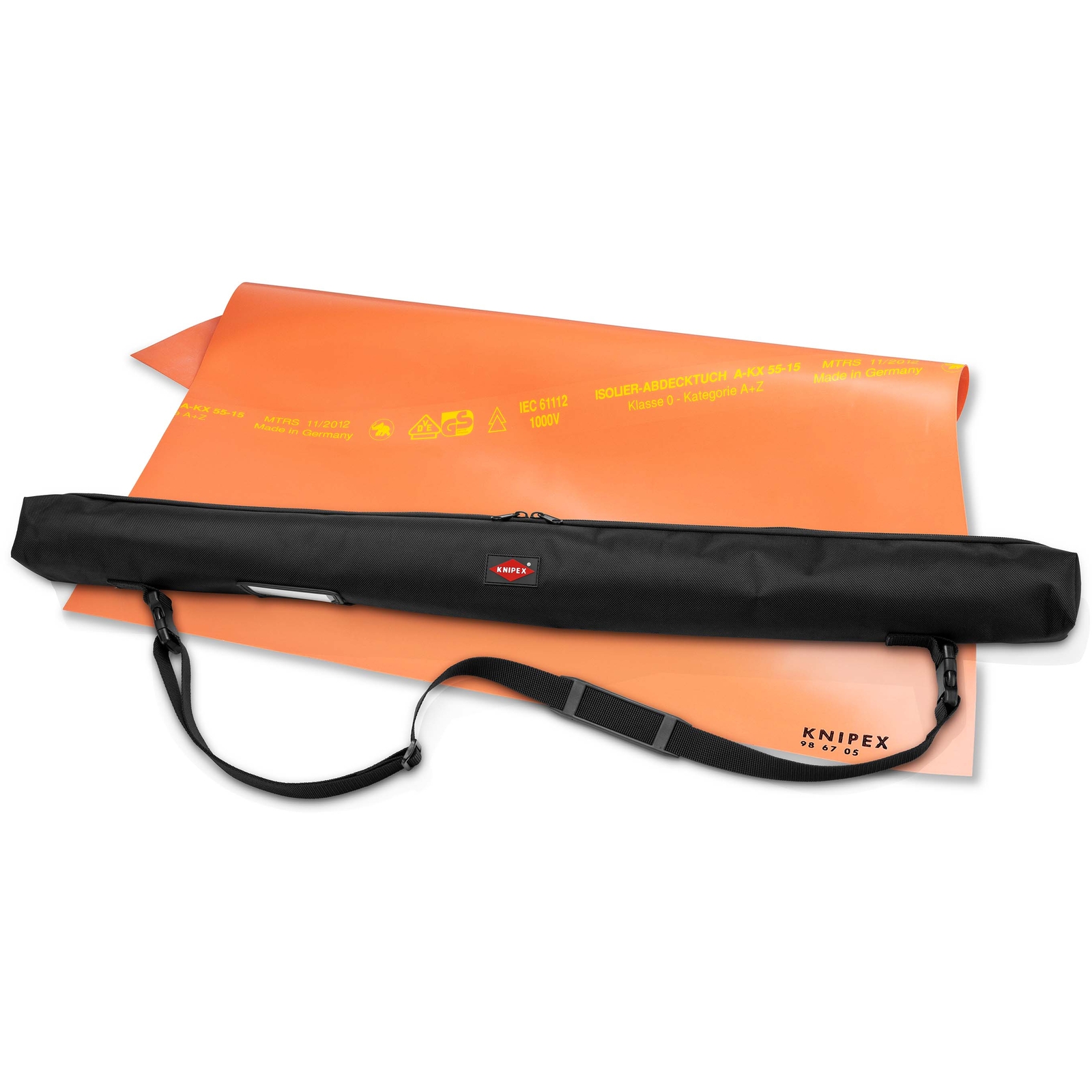 Sac en fibres synthétiques robustes pour le transport des nappes isolantes KNIPEX - 986701LE