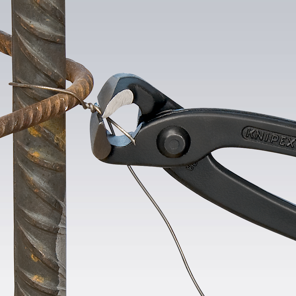 Tenaille russe 220mm - Gainée PVC - Tête polie - Capacité 2,4mm KNIPEX - 9901220