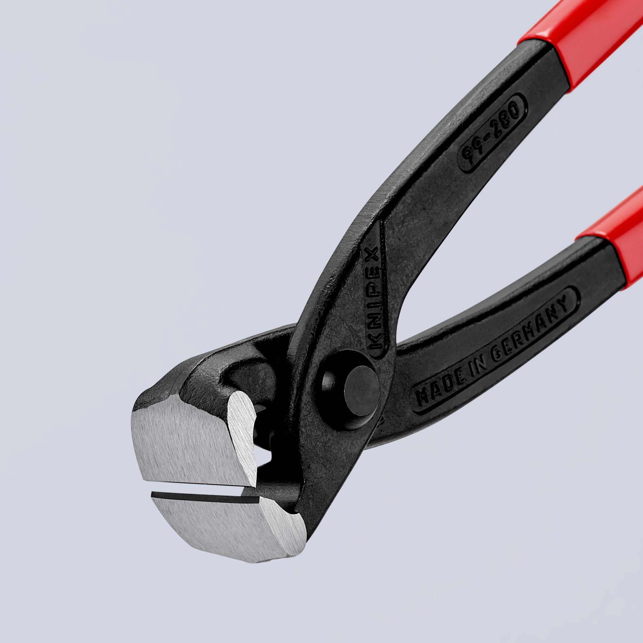 Tenaille russe 280mm - Gainée PVC - Tête polie - Capacité 2,8mm KNIPEX - 9901280SB