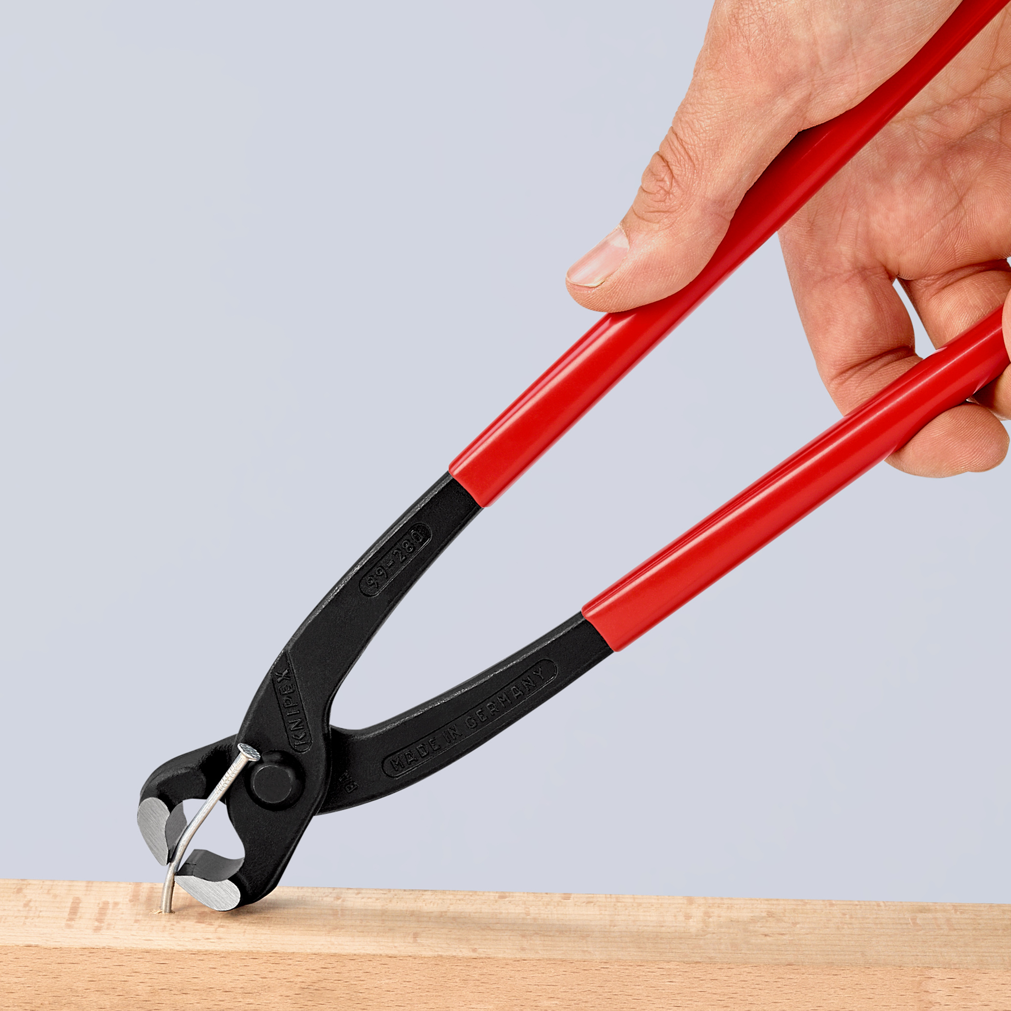Tenaille russe 280mm - Gainée PVC - Tête polie - Capacité 2,8mm KNIPEX - 9901280SB