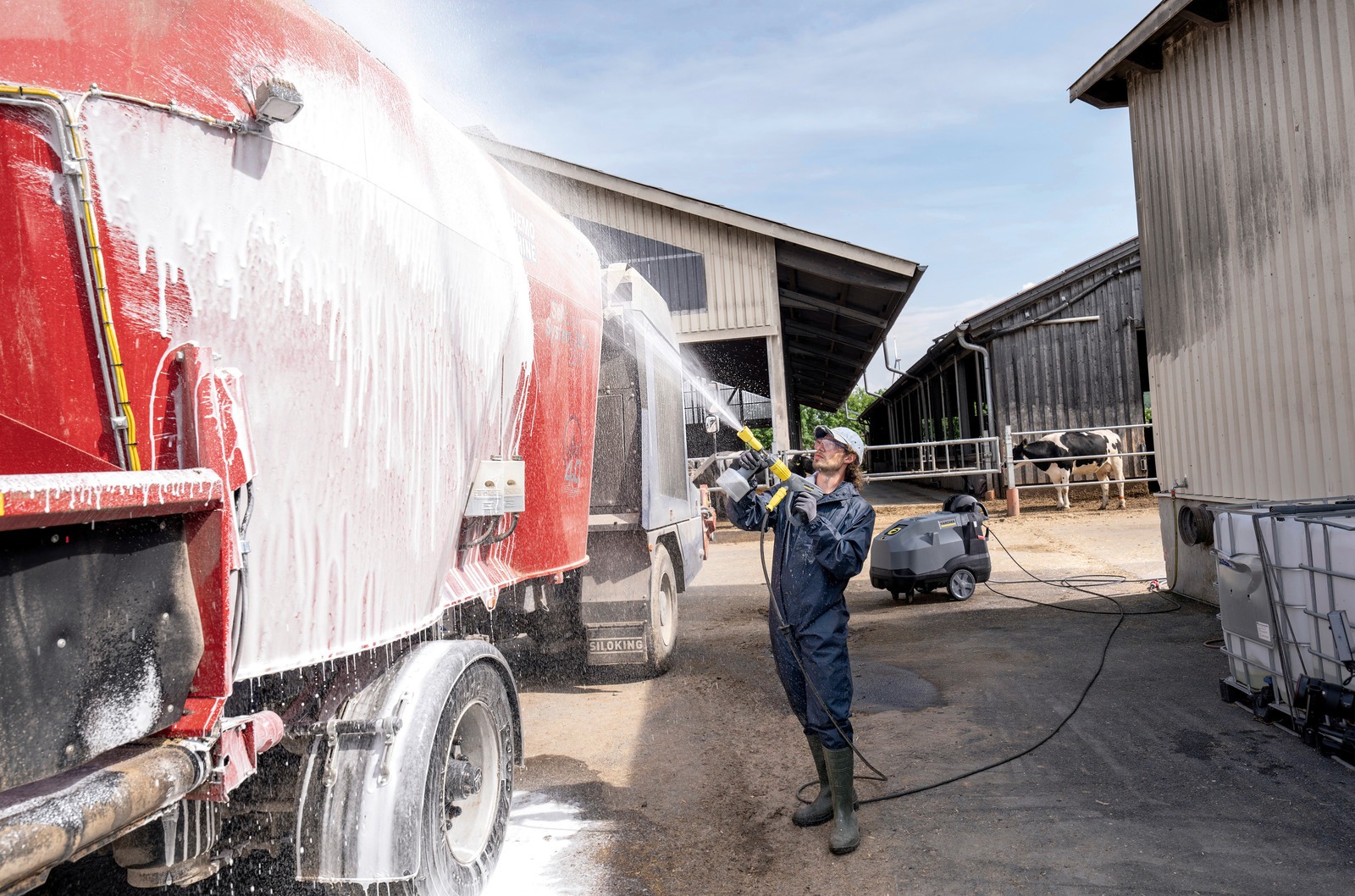 NETTOYEUR HAUTE PRESSION HDS 10/21-4M - KARCHER - 1.071-939.0