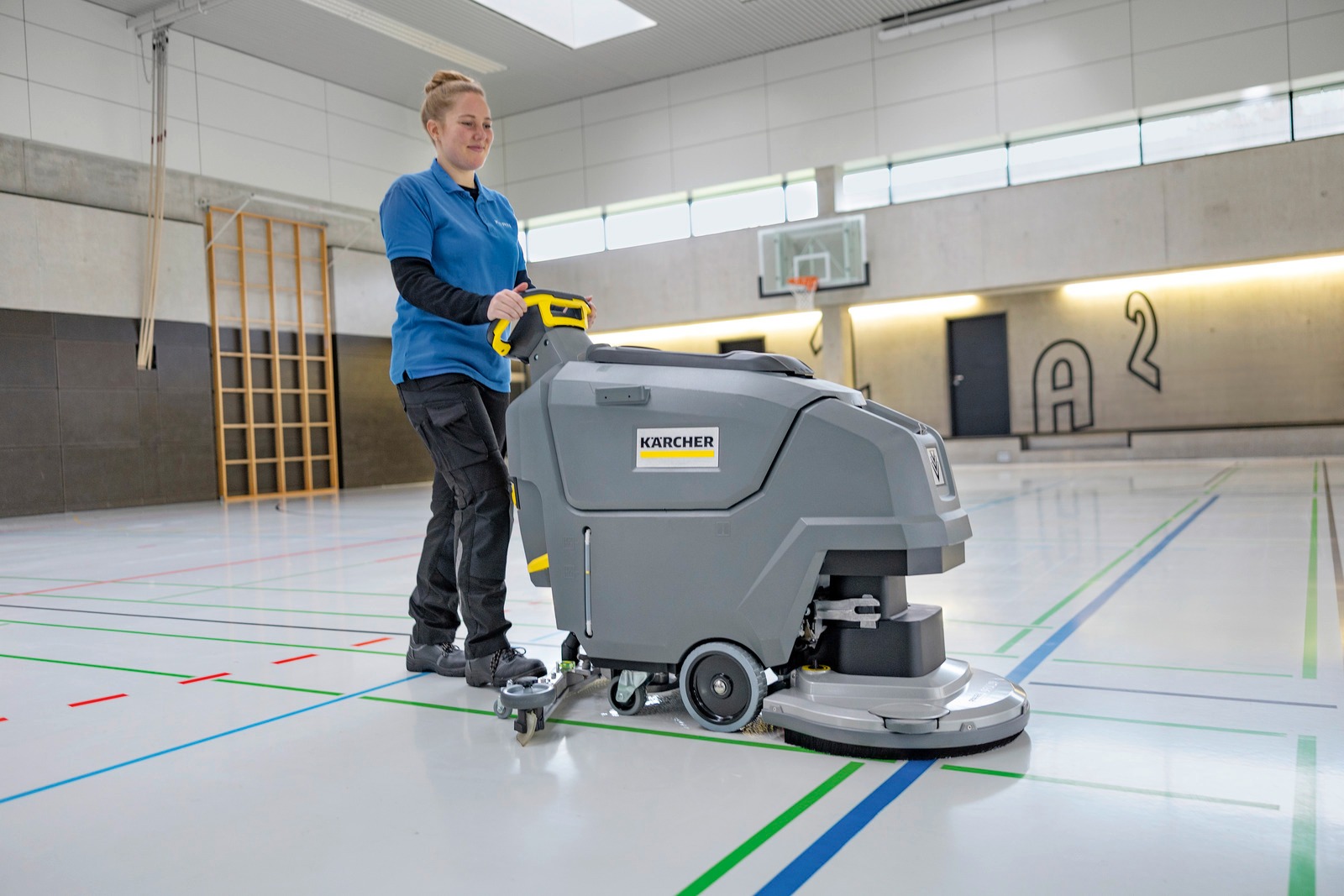 AUTOLAVEUSE COMPACTE BD 50/55 C Classic Bp Pack 115Ah - KARCHER - 1.127-061.0