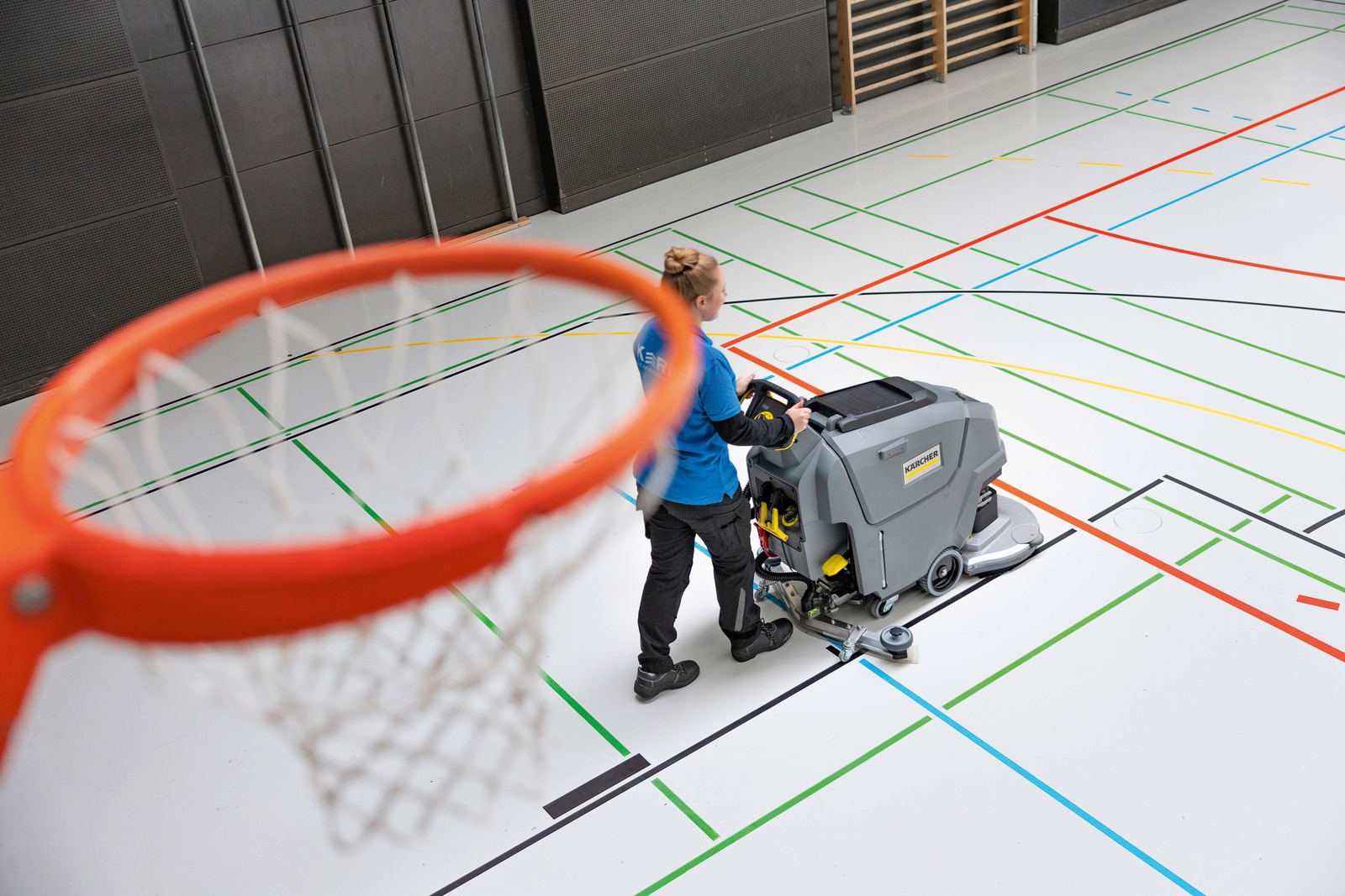 AUTOLAVEUSE COMPACTE BD 50/55 C Classic Bp Pack 115Ah - KARCHER - 1.127-061.0