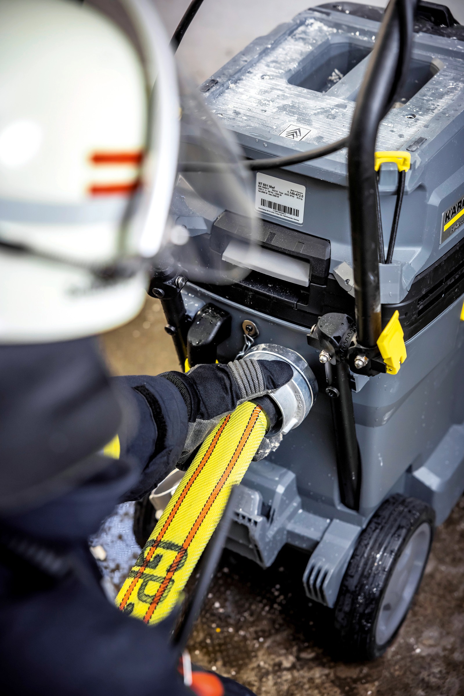 ASPIRATEUR EAU ET POUSSIÈRES NT 50/1 Mwf EU - KARCHER - 1.148-472.0