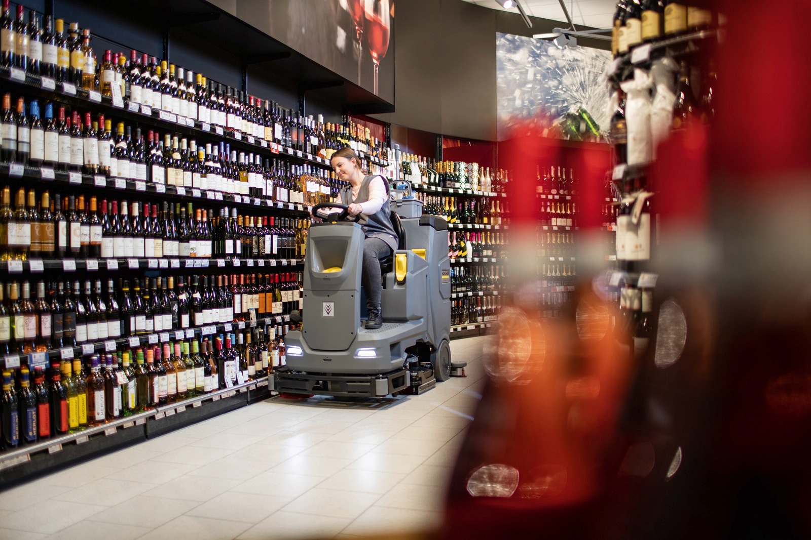 Autolaveuse autoportée B 110 R Bp Pack 160 Ah Li+Dose+D75 - KÄRCHER - 1.161-438.0