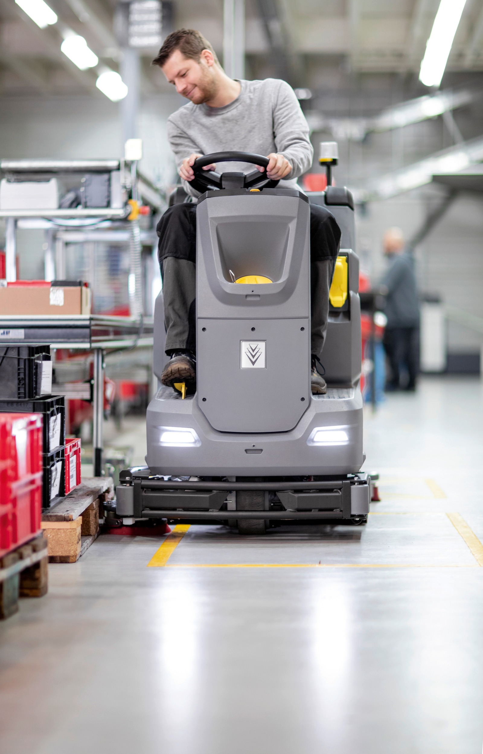 AUTOLAVEUSE AUTOPORTÉE B 110 R Bp Pack 160 Ah Li+Dose+SSD+R75 - KARCHER - 1.161-441.0