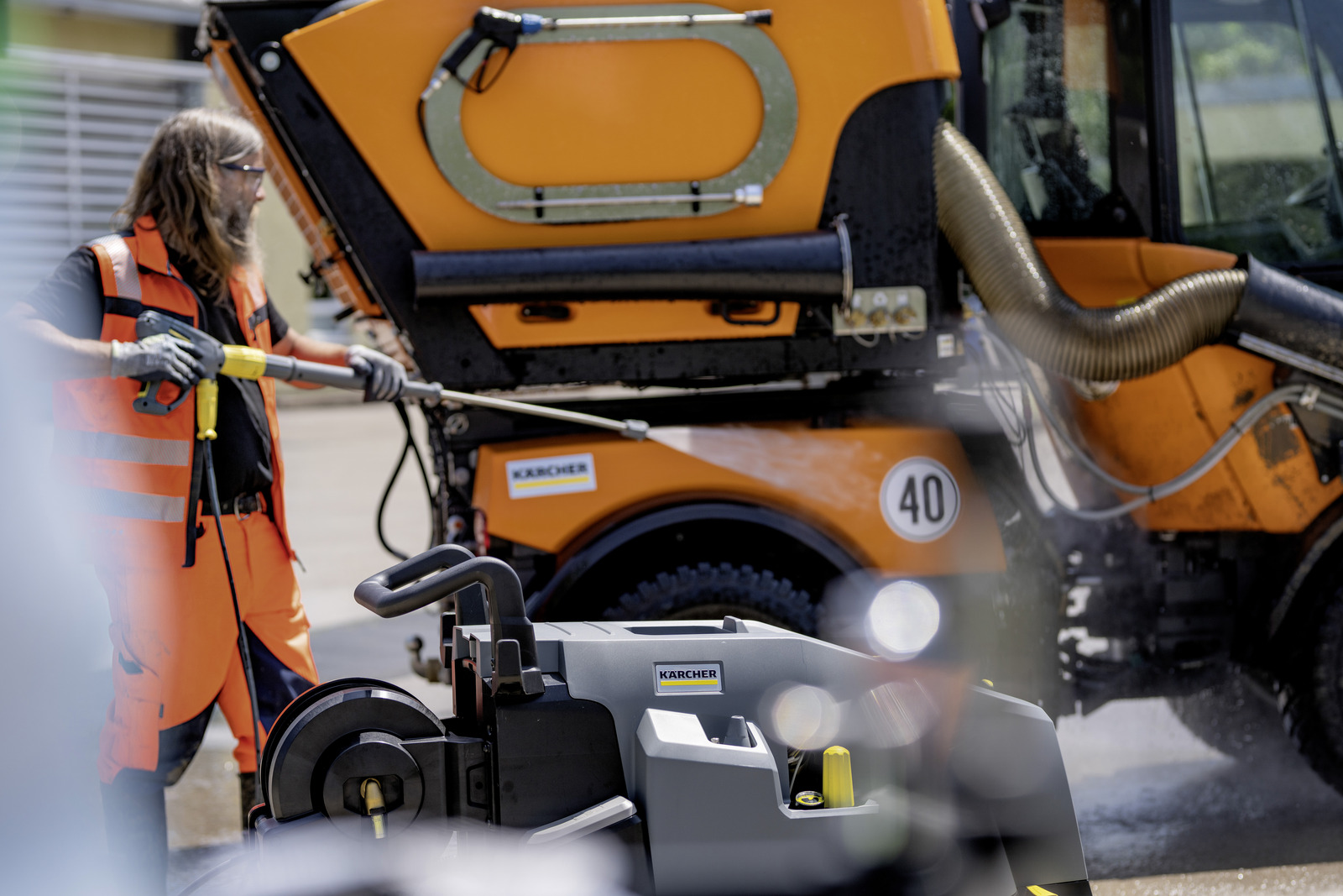 NETTOYEUR HAUTE PRESSION HDS 6/15 C - KARCHER - 1.169-910.0