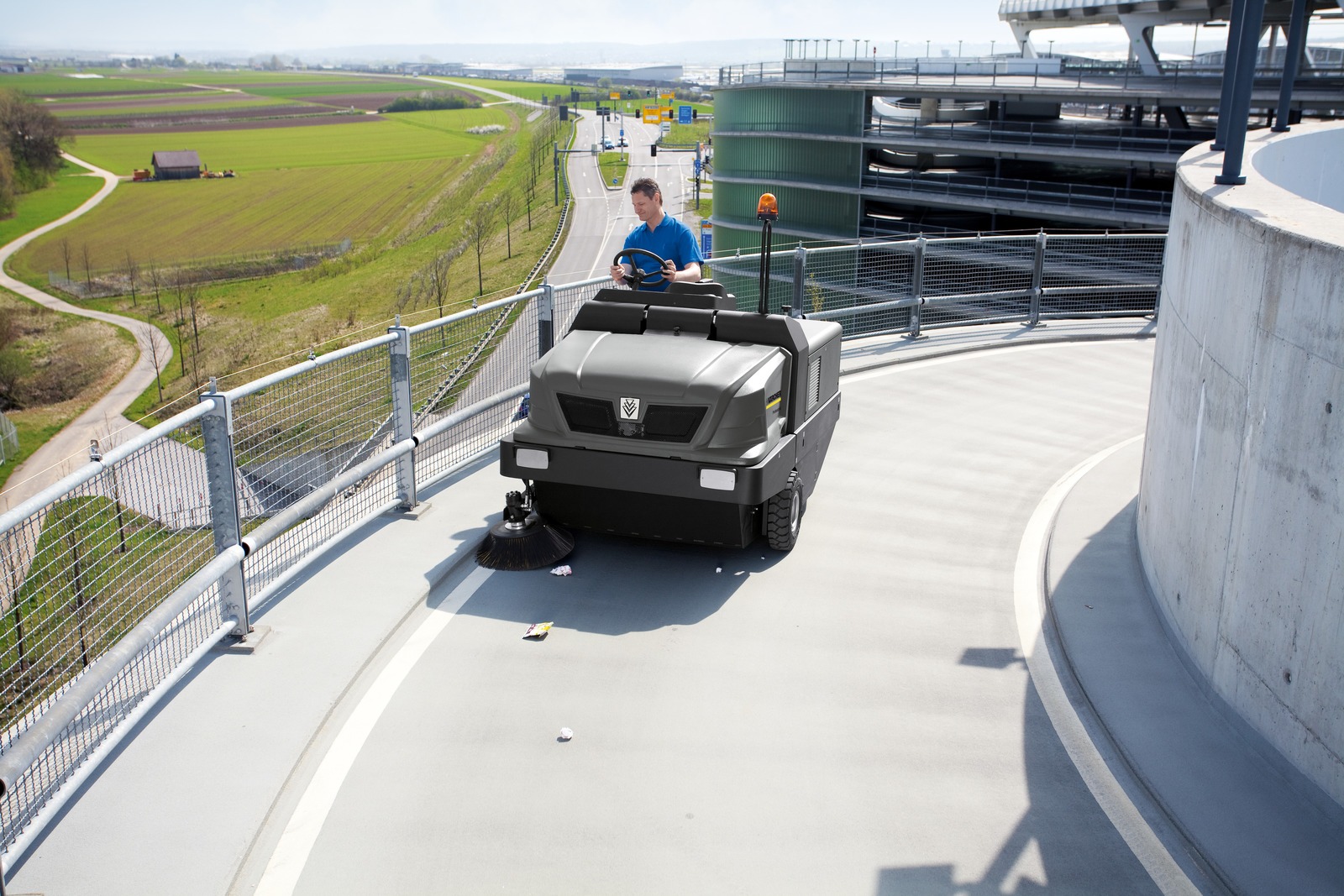 Balayeuse industrielle KM 150/500 R Bp Pack - KÄRCHER - 1.186-130.0