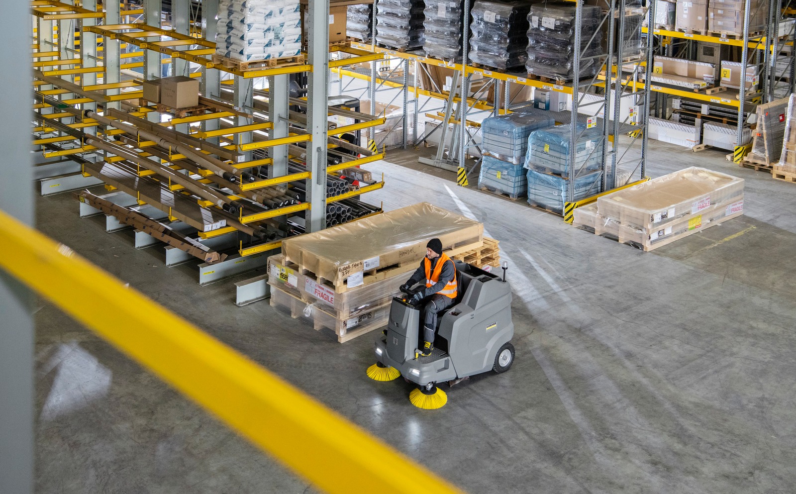 BALAYEUSE AUTOPORTÉE KM 100/120 R Bp Pack - KARCHER - 1.280-172.0