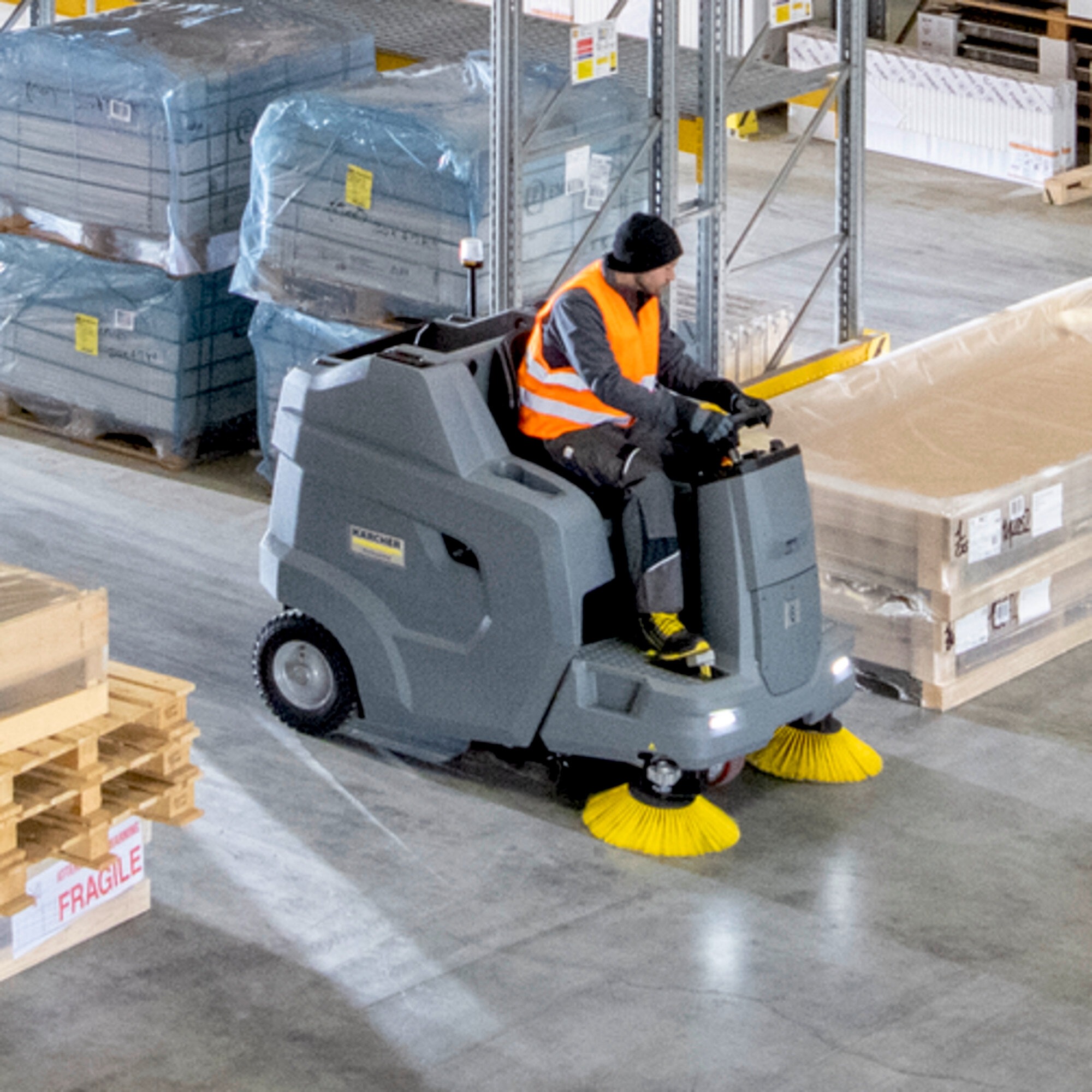 BALAYEUSE AUTOPORTÉE KM 100/120 R Bp Pack 4SB - KARCHER - 1.280-173.0