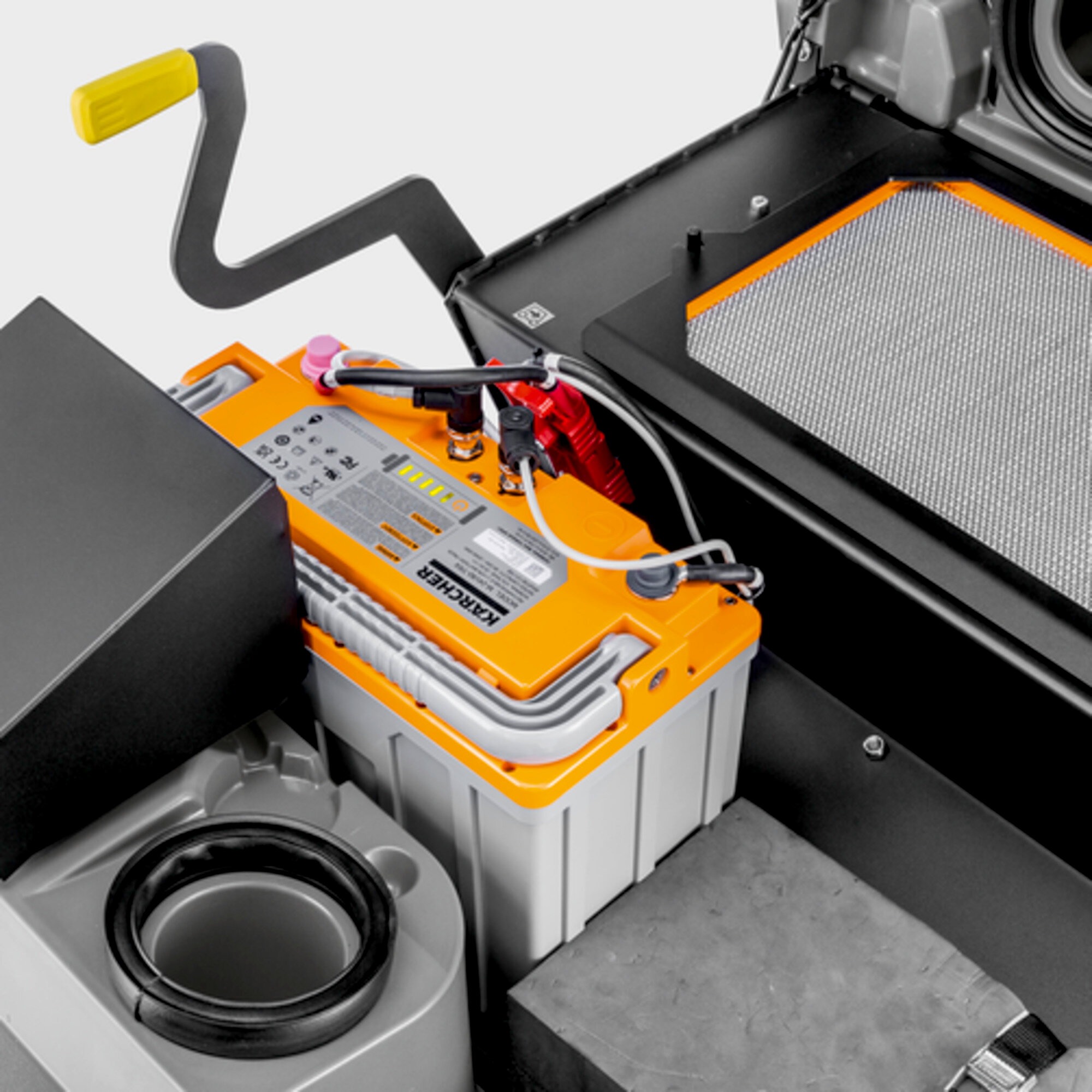 Balayeuse autoportée KM 85/50 R Bp Pack 80Ah Li+FC - KÄRCHER - 1.351-129.0