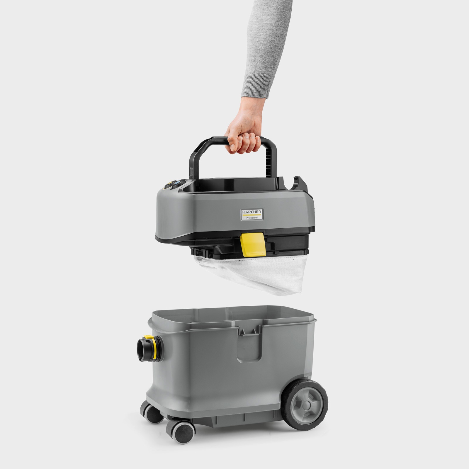 Aspirateur poussières T 15/1 Bp HEPA - KÄRCHER - 1.355-355.0