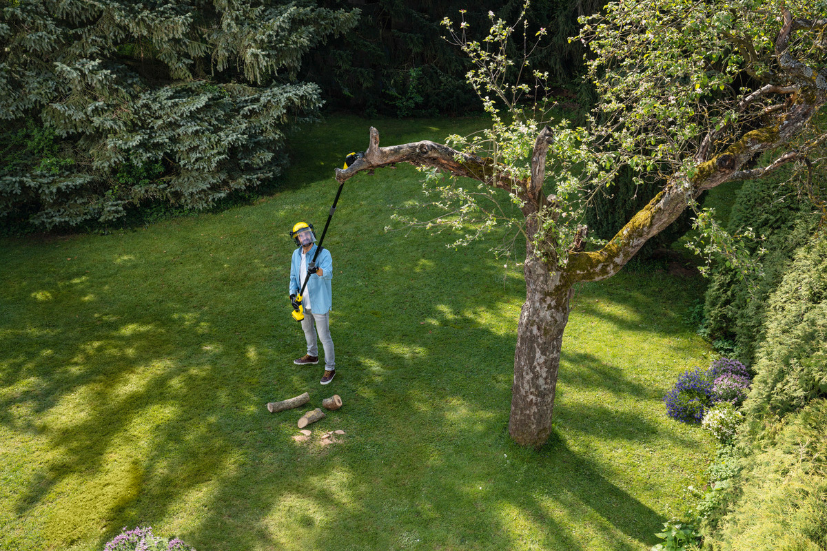 Scie à perche sans fil PSW 18-20 sans batterie KÄRCHER - 1.444-010.0