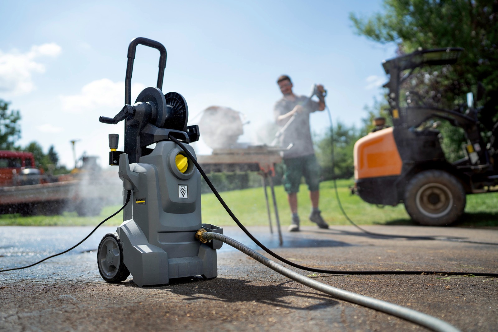 NETTOYEUR HAUTE PRESSION HD 5/13 Ex Plus Classic  - KARCHER - 1.520-811.0