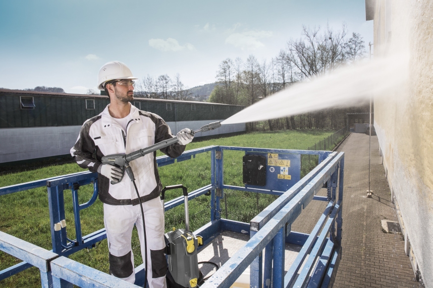 Nettoyeur haute pression KARCHER HD 6/13 C+ 600 l/h 130 bars eau froide avec rotabuse - 15209510