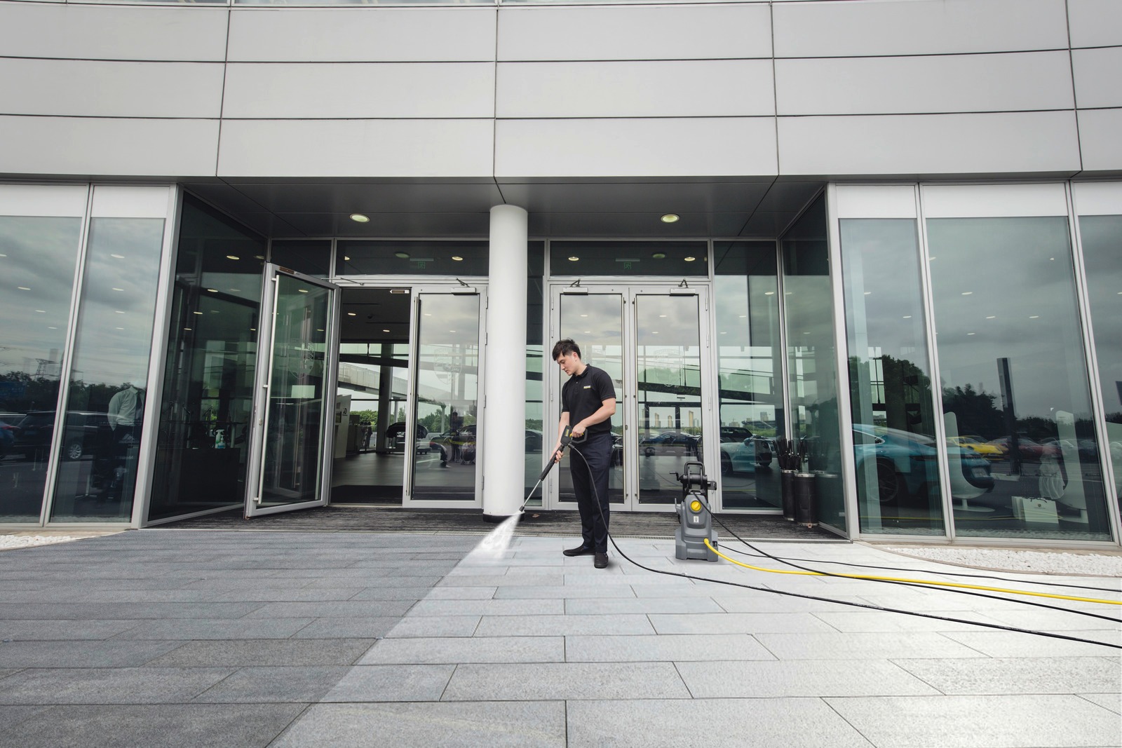 NETTOYEUR HAUTE PRESSION HD 4/10 X Classic + - KARCHER - 1.520-998.0