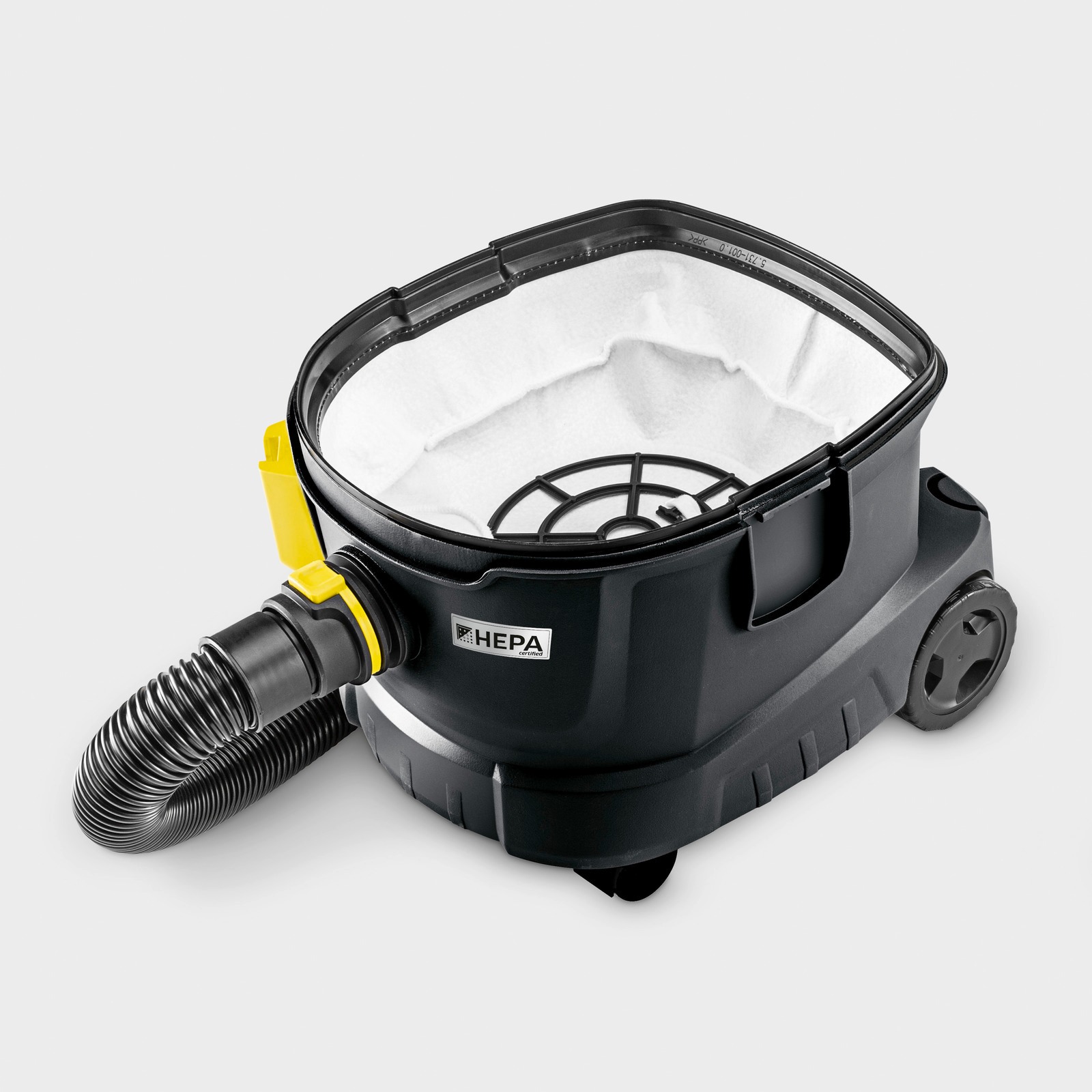 Aspirateur poussières T 11/1 Classic HEPA Re!plast tube métal + 10 m elec - KÄRCHER - 1.527-208.0