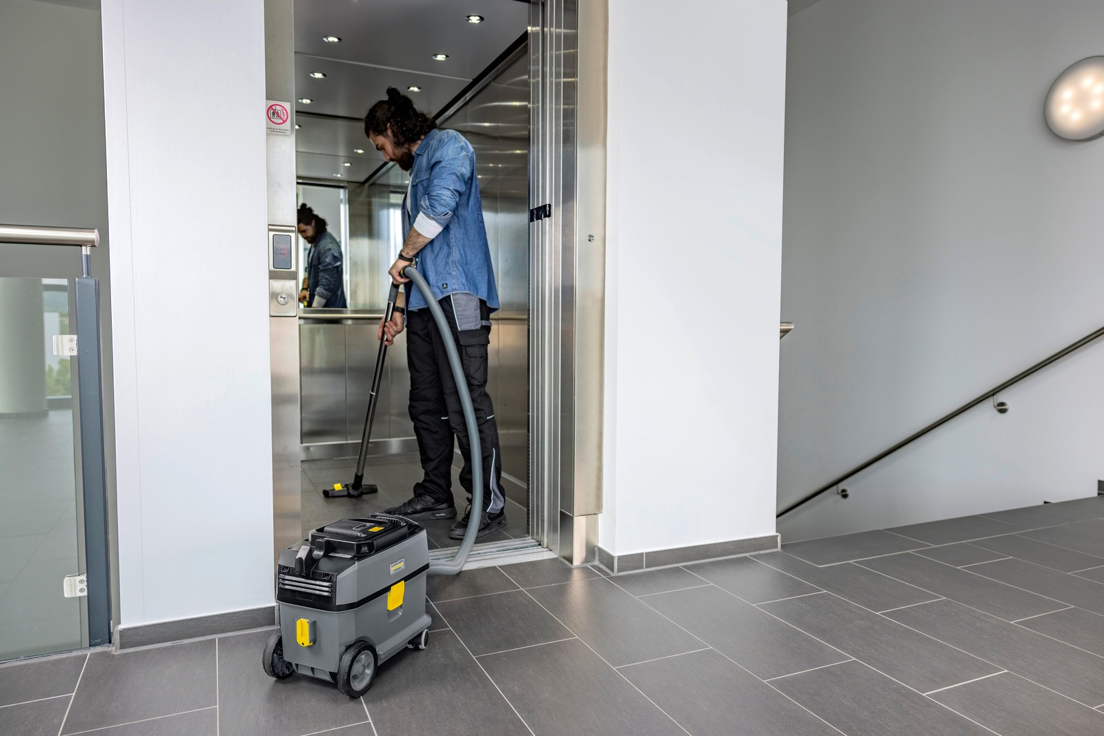 ASPIRATEUR POUSSIÈRE T 10/1 Bp HEPA  - KARCHER - 1.527-355.0