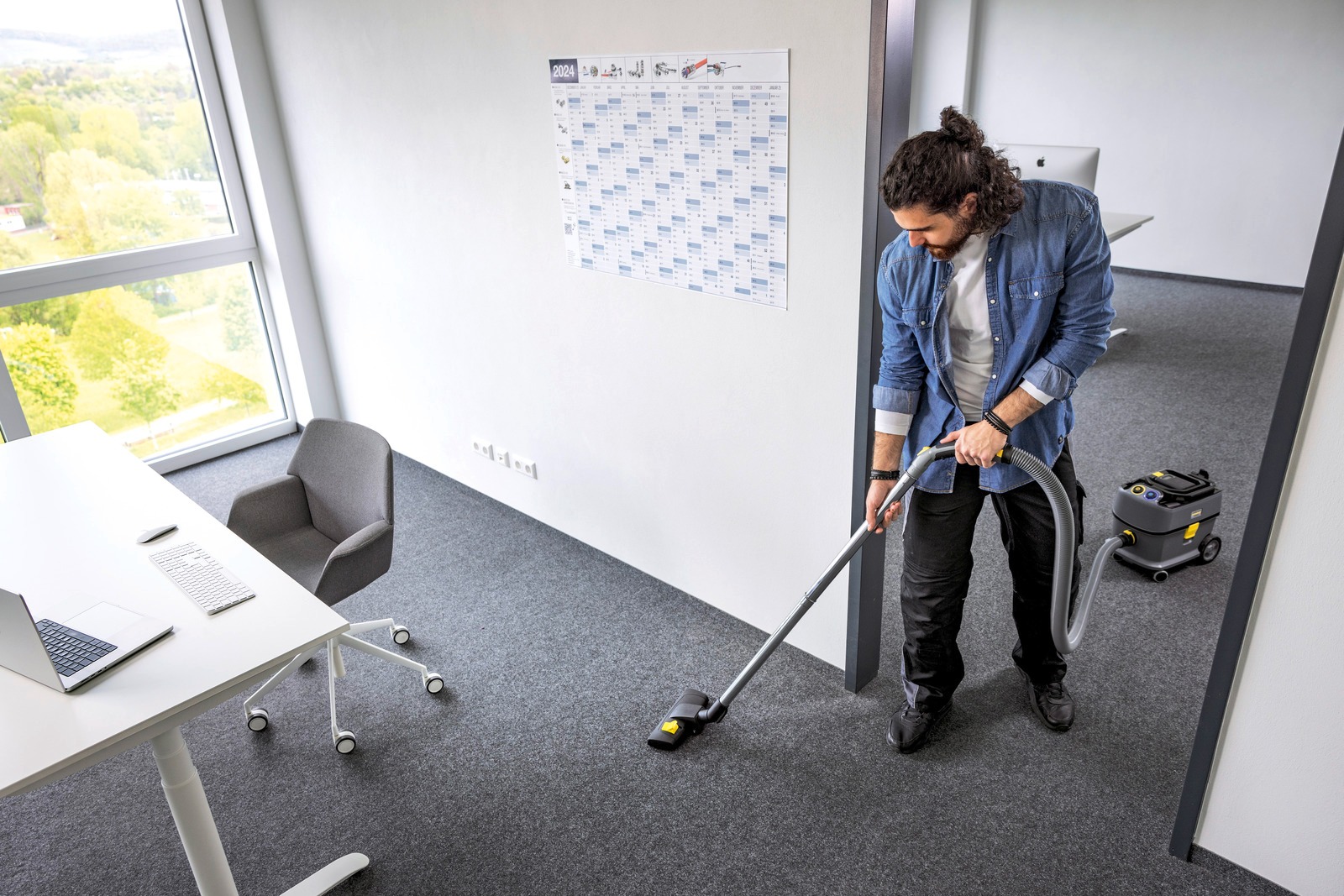 ASPIRATEUR POUSSIÈRE T 10/1 Bp HEPA  - KARCHER - 1.527-355.0