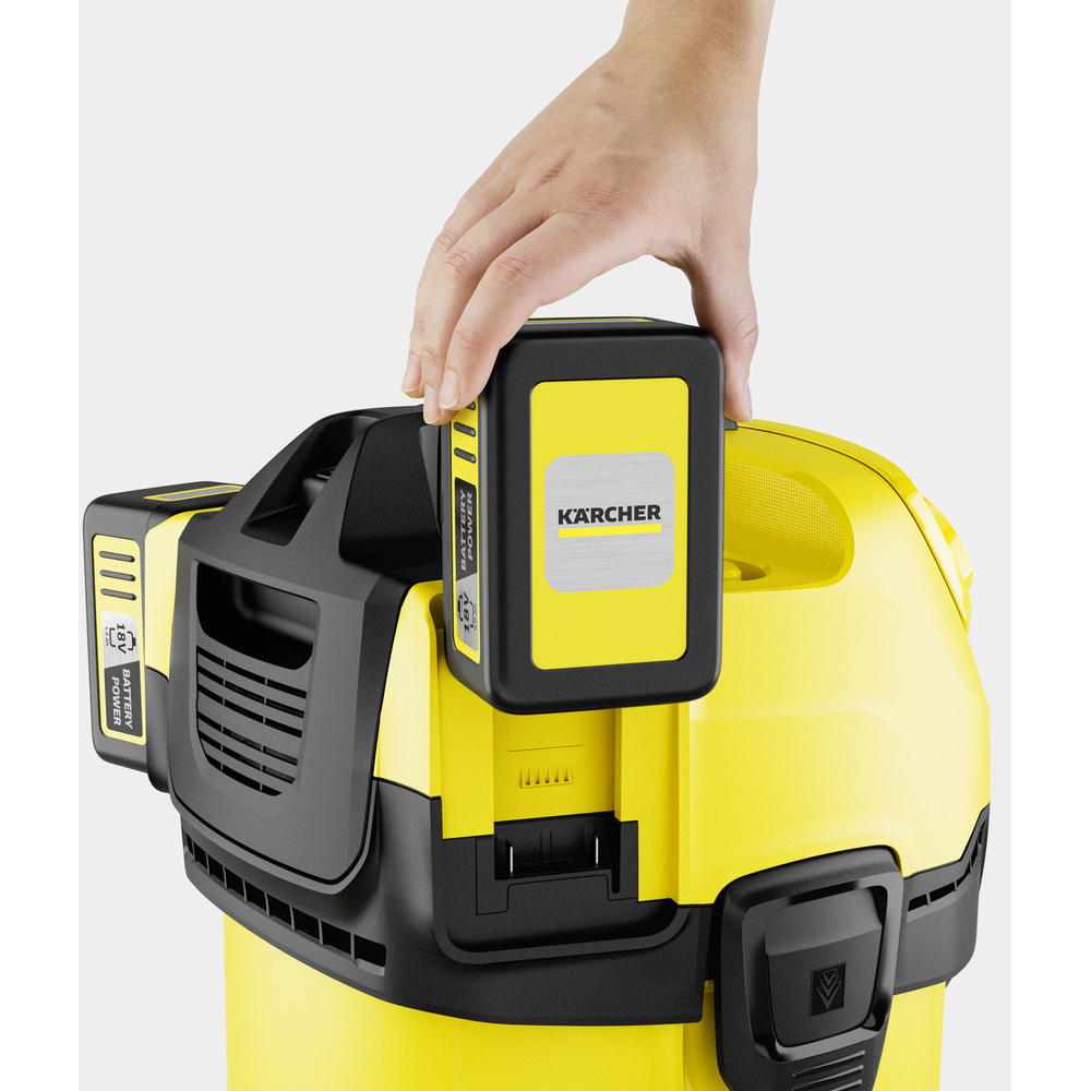 Aspirateur eau et poussières sans-fil WD 4-18 Dual KÄRCHER - 1.628-600.0