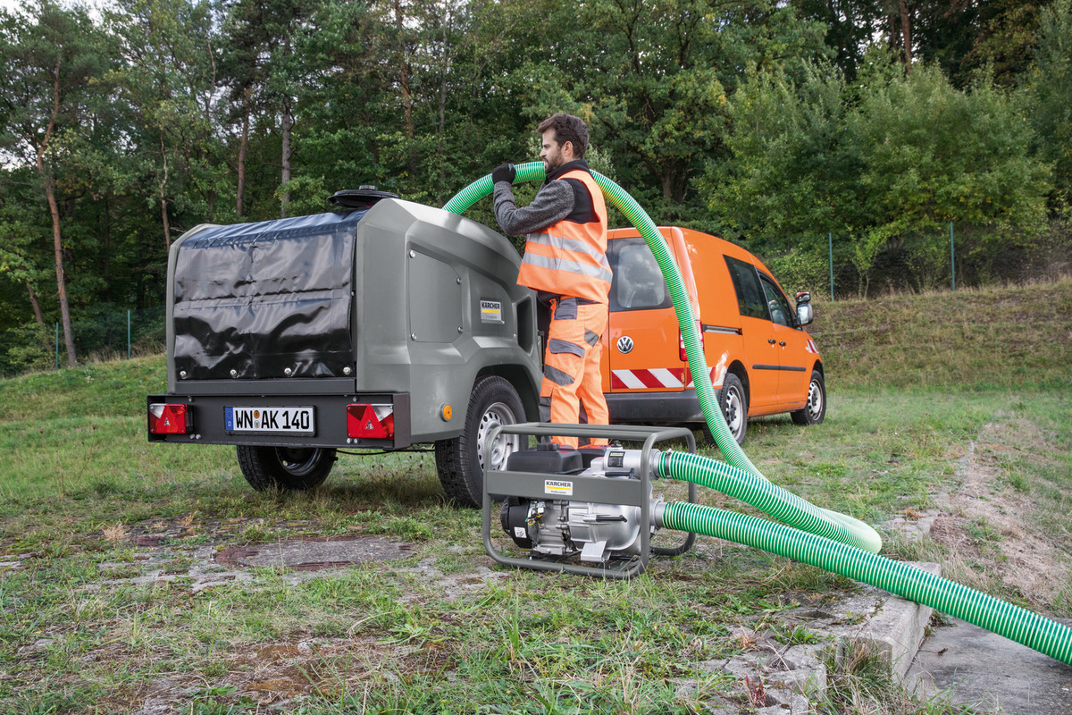 Flexible d'aspiration 5m pour pompe à eaux chargées KÄRCHER - 2.645-340.0
