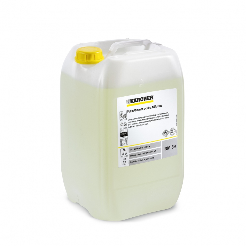 AGENT MOUSSANT ACIDE KARCHER RM 59 ASF 20L- 6.295-192.0