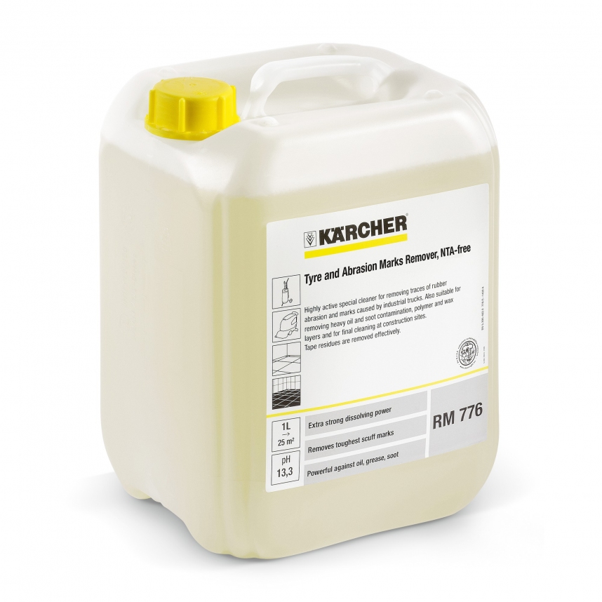 Détergent pour traces de pneus et de dérapage FloorPro RM 776 10L KARCHER - 6.295-545.0