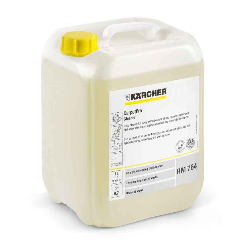 NETTOYANT POUR MOQUETTES KARCHER RM 764 CARPETPRO 10L- 6.295-854.0