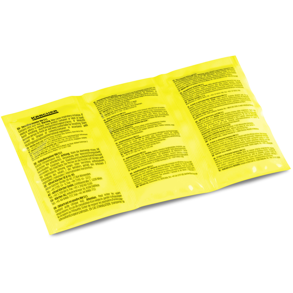 Détartrant en poudre RM 511 6x17g KÄRCHER - 6.296-193.0