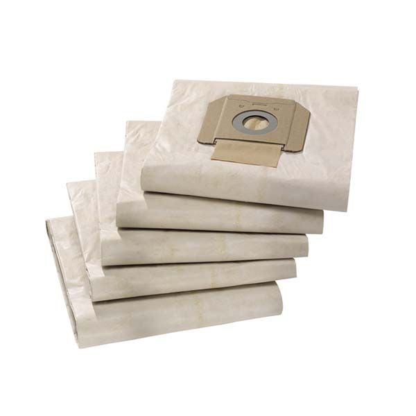 Filtres KÄRCHER papier 3 couches par 5 KARCHER - 6.904-285.0