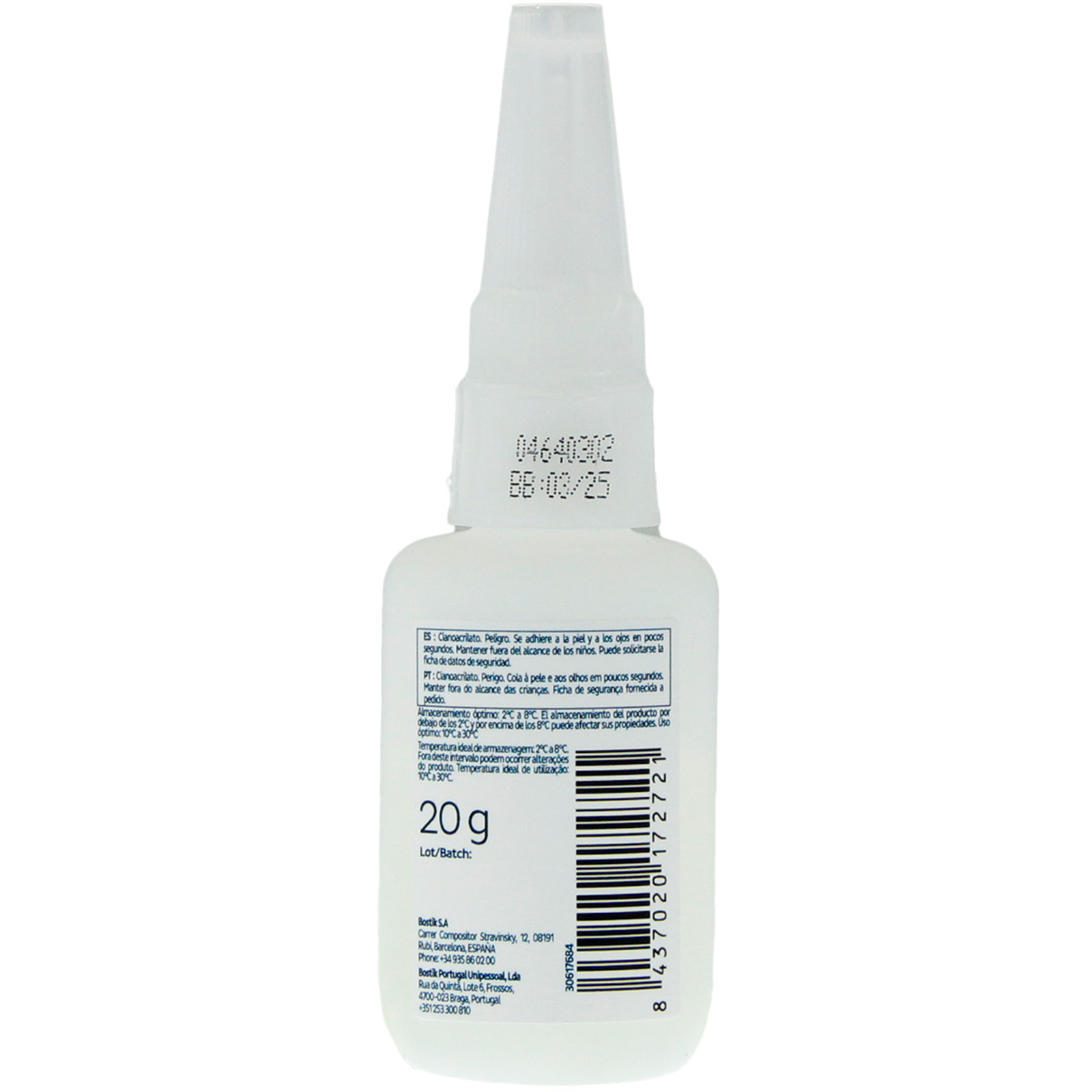 Colle instantanée cyano BULTRAHV Born2Bond Bostik haute viscosité LIMA - 0BULTRAHV0020
