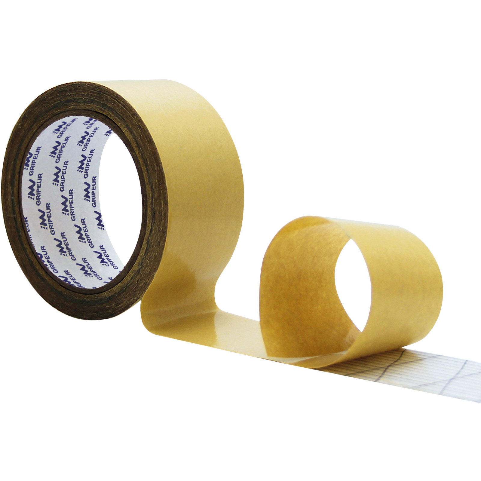 Adhésif DF Renforcé d'une Grille TGAS4-23 transparent 230µ m1 50mm x 50m LIMA - 0TGAS4-230050