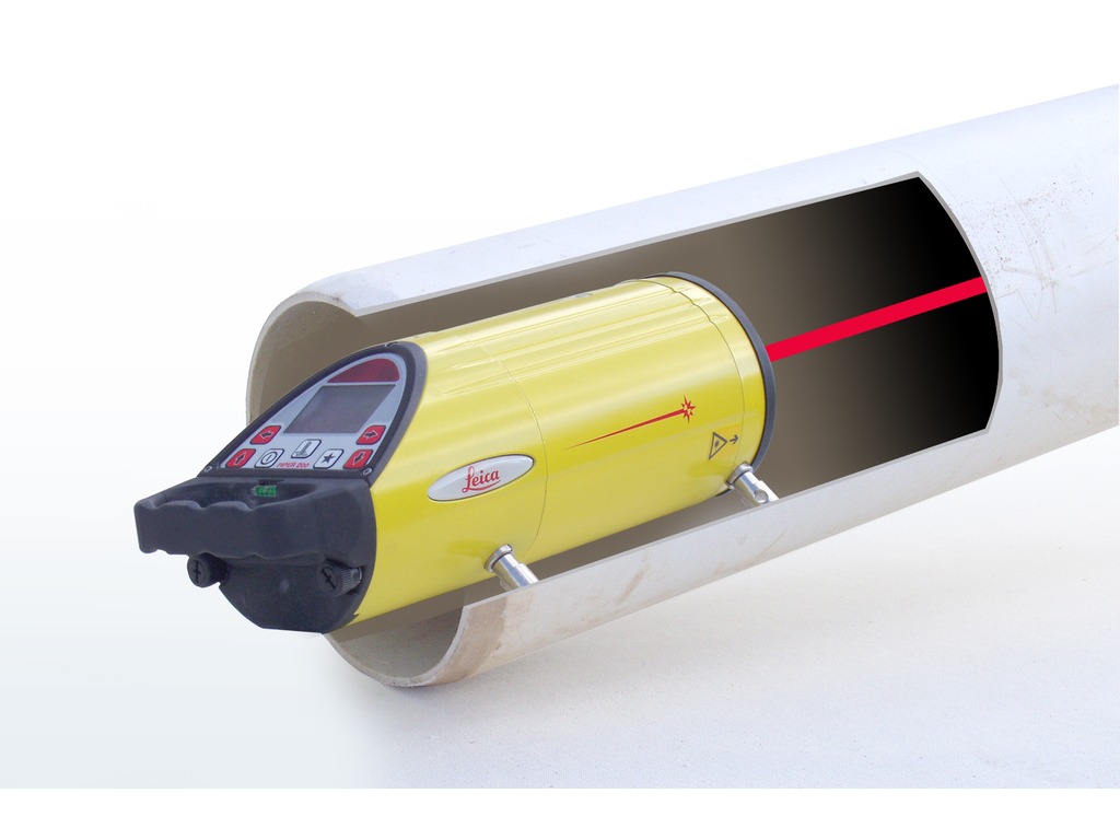 LEICA PIPER 100 LASER CANALISATION AVEC TÉLÉCOMMANDE CIBLE ROUGE 748704