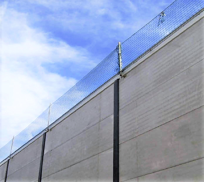 FILET PÉRIPHÉRIQUE Dimensions 1m x 20m pour pose VERTICALE et HORIZONTALE LEVAC - 4410E
