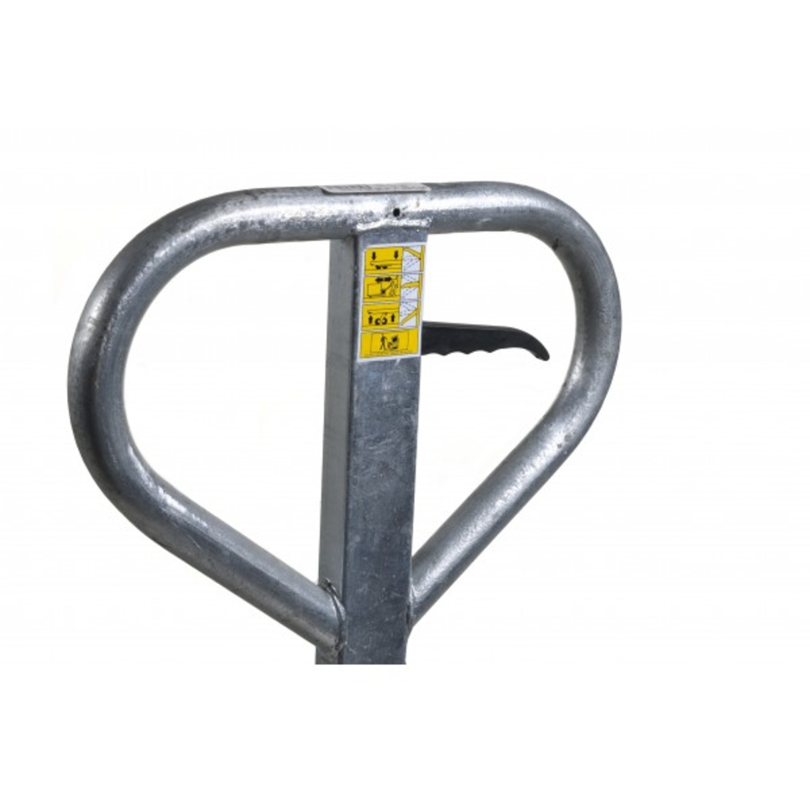 Transpalette manuel galvanisé 2000 kg fourches 1150 mm roues nylon LEVAC 6140AG