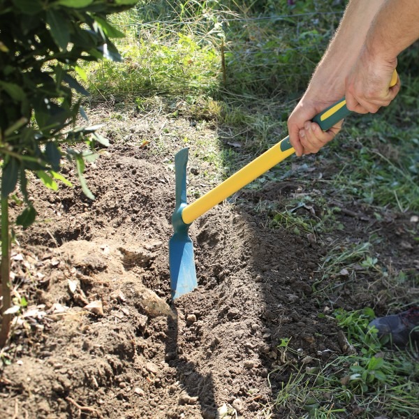 Pioche hache duopro douille ovale manche novagrip 1m - LEBORGNE - 061208