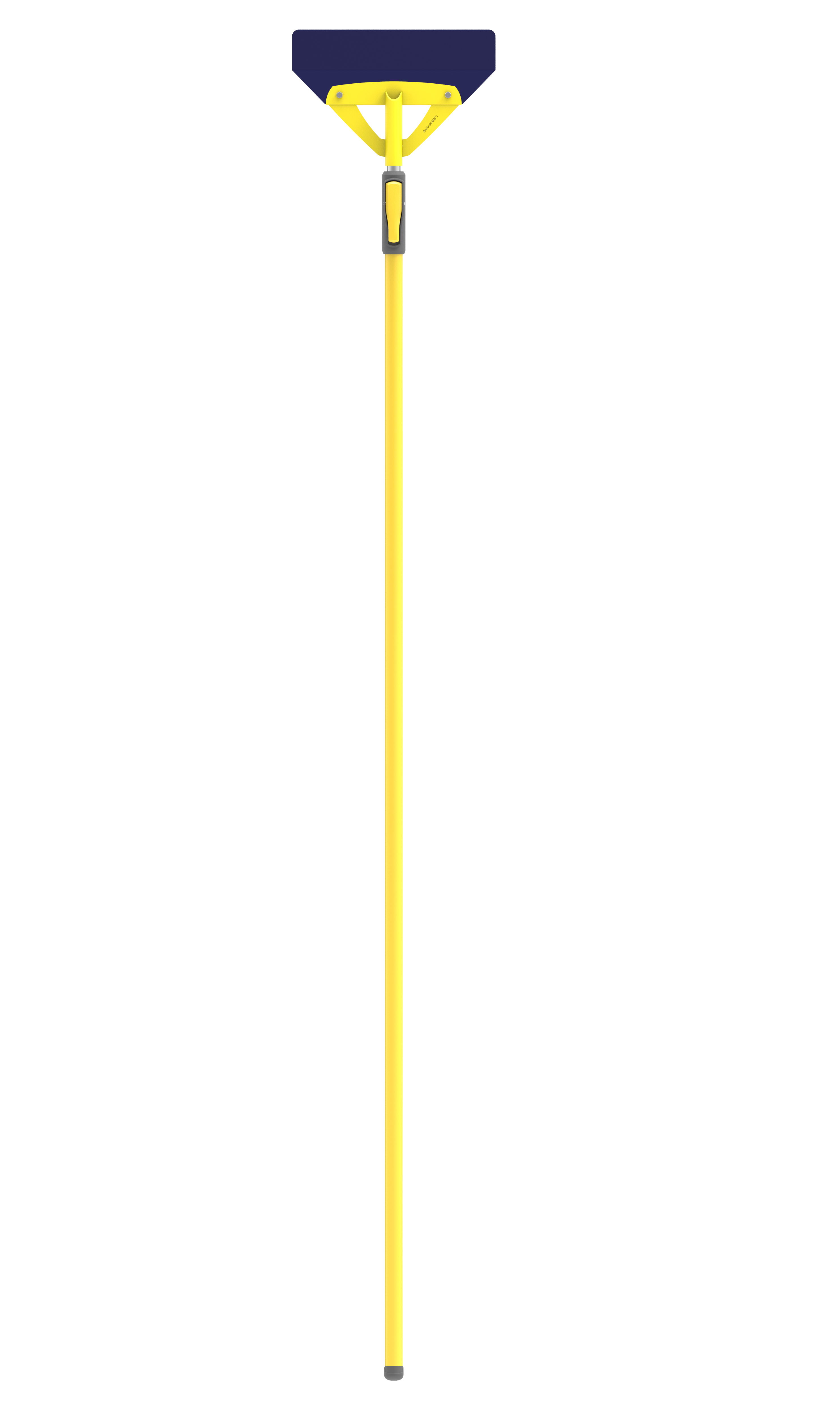 Grattoir 30 cm Leborgne manche télescopique de 2 à 3,50 m Nanovib SR309N - 142309