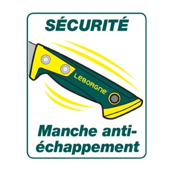 Faucille à herbe droite 45 cm manche bi-matière duopro - LEBORGNE - 271455