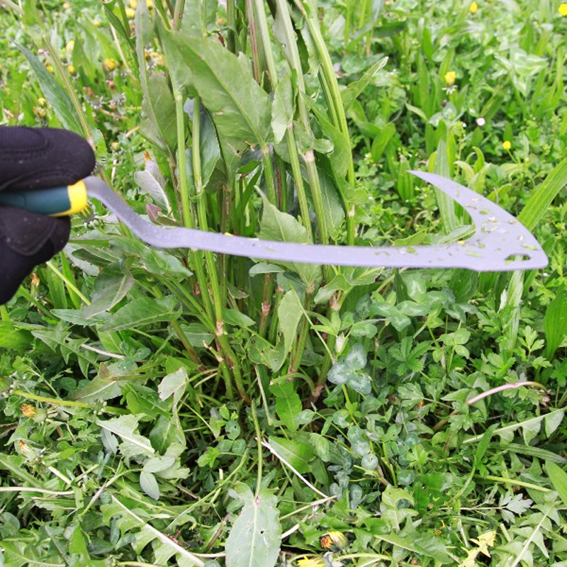 Faucille à broussailles coudée 50 cm manche bi-matière 50cm DUOPRO - LEBORGNE - 274505