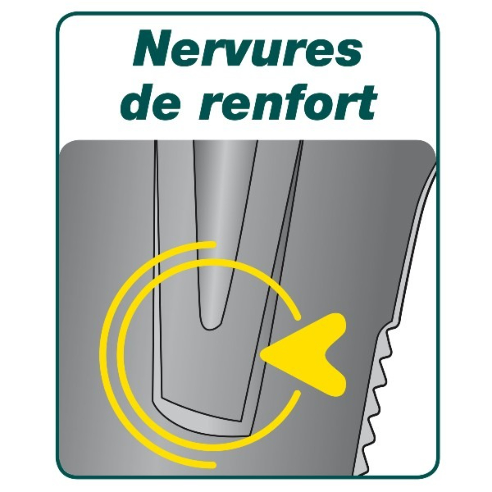 Louchet transplantation Duopro - 33 cm manche béquille Novagrip LEBORGNE - 313337