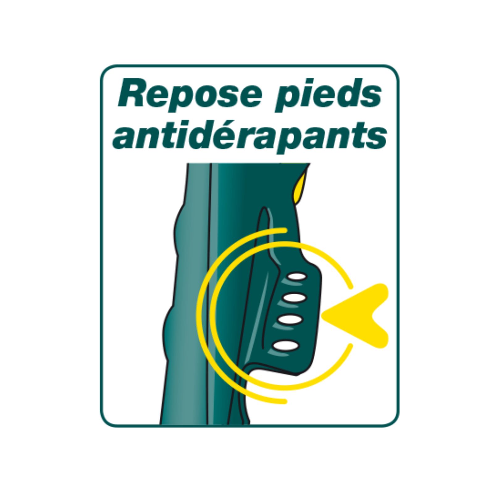 Bêche à rebord Duopro manche métal béquille LEBORGNE - 314288