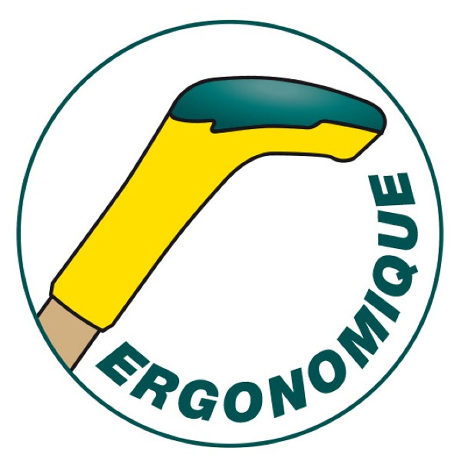 Poignée ergonomique pour manche bois D28mm LEBORGNE - 320561