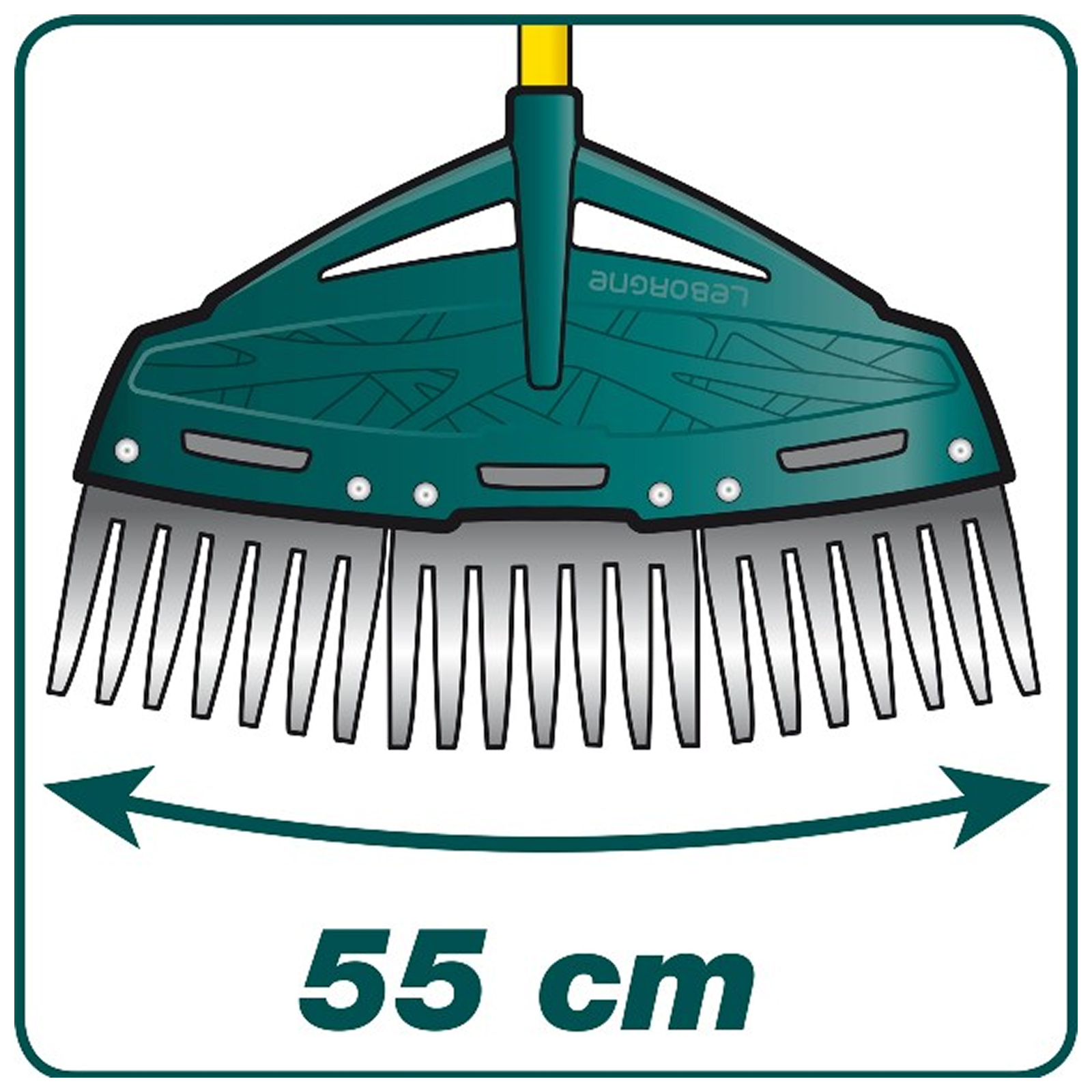 Peigne de rechange 17cm pour balais XR LEBORGNE - 367170