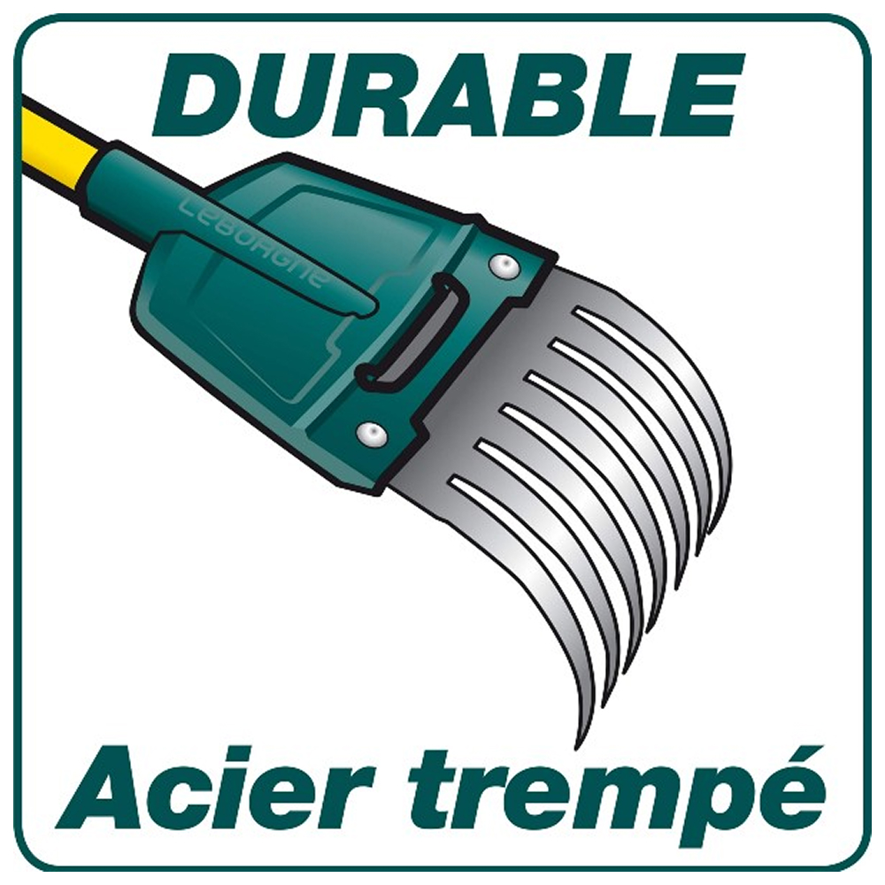 Balai à haies 7 dents xr1 Duopro 17 cm LEBORGNE - 367171