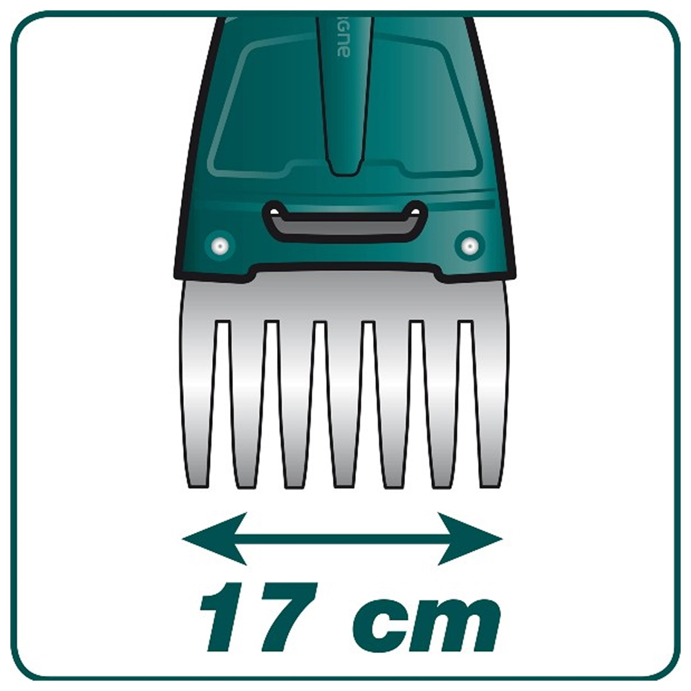Balai à haies 7 dents xr1 Duopro 17 cm LEBORGNE - 367171