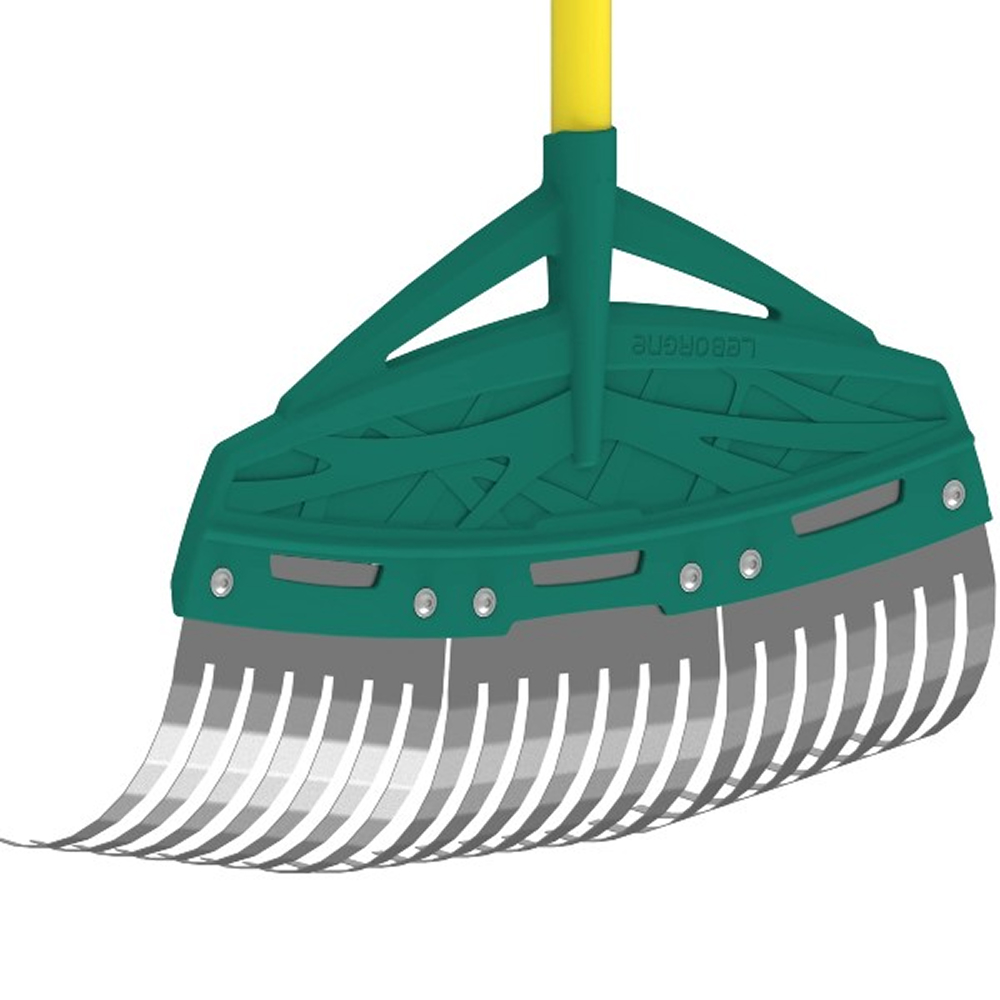 Balai paysagiste 21 dents XR3 Duopro 55 cm LEBORGNE - 367551